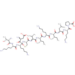 497212-96-1  L-Proline,L-threonyl-L-lysyl-L-a-aspartyl-L-lysyl-L-cysteinyl-L-valyl-L-isoleucyl-L-lysyl-L-isoleucyl-L-leucyl-L-lysyl-