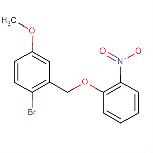 497227-82-4  Benzene, 1-bromo-4-methoxy-2-[(2-nitrophenoxy)methyl]-