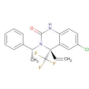 497235-50-4  2(1H)-Quinazolinone,6-chloro-4-ethenyl-3,4-dihydro-3-[(1R)-1-phenylethyl]-4-(trifluoromethyl)-, (4R)-