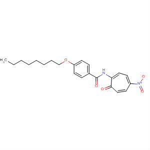 497235-72-0  Benzamide, N-(4-nitro-7-oxo-1,3,5-cycloheptatrien-1-yl)-4-(octyloxy)-