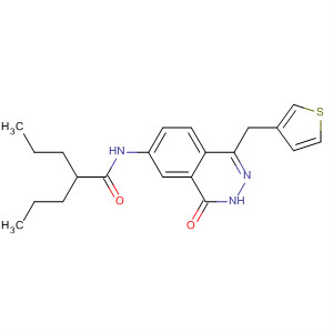 497255-06-8  Pentanamide,N-[3,4-dihydro-4-oxo-1-(3-thienylmethyl)-6-phthalazinyl]-2-propyl-