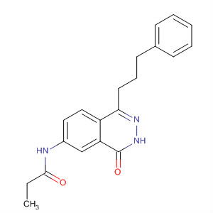 497255-53-5  Propanamide, N-[3,4-dihydro-4-oxo-1-(3-phenylpropyl)-6-phthalazinyl]-