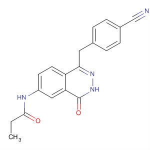 497255-93-3  Propanamide,N-[1-[(4-cyanophenyl)methyl]-3,4-dihydro-4-oxo-6-phthalazinyl]-