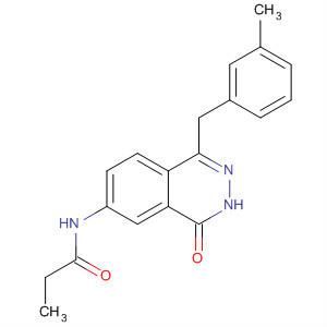 497256-19-6  Propanamide,N-[3,4-dihydro-1-[(3-methylphenyl)methyl]-4-oxo-6-phthalazinyl]-