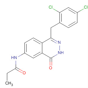 497256-35-6  Propanamide,N-[1-[(2,4-dichlorophenyl)methyl]-3,4-dihydro-4-oxo-6-phthalazinyl]-