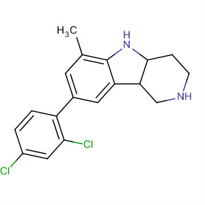 497261-27-5  1H-Pyrido[4,3-b]indole,8-(2,4-dichlorophenyl)-2,3,4,4a,5,9b-hexahydro-6-methyl-
