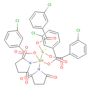 497262-15-4  2,5-Pyrrolidinedione,1,1'-[dithiobis[(5-chloro-2,1-phenylene)carbonyloxy]]bis-