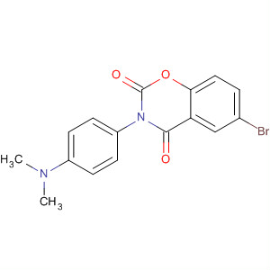 497263-89-5  2H-1,3-Benzoxazine-2,4(3H)-dione,6-bromo-3-[4-(dimethylamino)phenyl]-