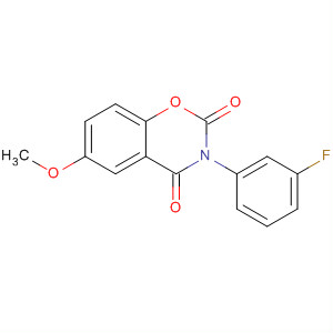 497264-11-6  2H-1,3-Benzoxazine-2,4(3H)-dione, 3-(3-fluorophenyl)-6-methoxy-