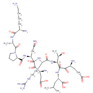 497264-74-1  L-Leucine,L-lysyl-L-alanyl-L-prolyl-L-a-aspartyl-L-asparaginyl-L-arginyl-L-a-glutamyl-L-threonyl-