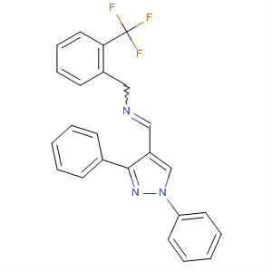 497265-41-5  Bensenmetanamin, N- [(1,3-difenyl-1H-pyrazol-4-yl)metylen]-2- (trifluormetyl)-