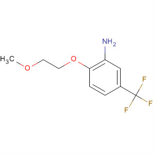 49750-74-5  Benzenamine, 2-(2-methoxyethoxy)-5-(trifluoromethyl)-