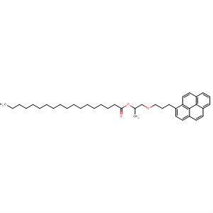 491829-99-3  Octadecanoic acid, 1-[[3-(1-pyrenyl)propoxy]methyl]-1,2-ethanediylester