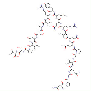 491833-14-8  L-Threonine,L-asparaginyl-L-prolylglycyl-L-glutaminyl-L-valylglycyl-L-prolyl-L-glutaminyl-L-glutaminyl-L-valyl-L-arginyl-L-glutaminyl-L-methionyl-L-tyrosyl-L-arginyl-L-valyl-L-alanyl-L-seryl-L-asparaginyl-L-isoleucyl-L-prolyl-L-seryl- 491833-14-8  L-Threonine,L-asparaginyl-L-prolylglycyl-L-glutaminyl-L-valylglycyl-L-prolyl-L-glutaminyl-L-glutaminyl-L-valyl-L-arginyl-L-glutaminyl-L-methionyl-L-tyrosyl-L-arginyl-L-valyl-L-alanyl-L-seryl-L-asparaginyl-L-isoleucyl-L-prolyl-L-seryl-
