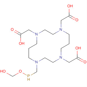 491833-61-5  acido 1,4,8,11-tetraazaciclotetradecano-1,4,8-triacetico,11-[(idrossimetossifosfinil)metil]-