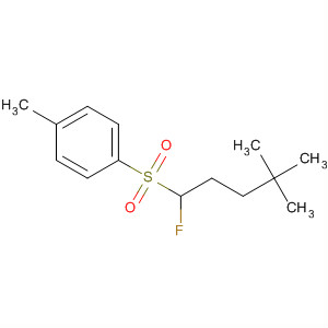 491836-91-0  Benzene, 1-[(1-fluoro-4,4-dimethylpentyl)sulfonyl]-4-methyl-