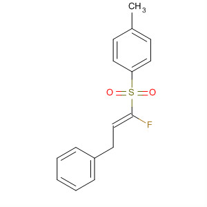 491837-01-5  Benzene, 1-[[(1E)-1-fluoro-3-phenyl-1-propenyl]sulfonyl]-4-methyl-