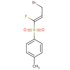 491837-04-8  Benzene, 1-[[(1E)-3-bromo-1-fluoro-1-propenyl]sulfonyl]-4-methyl-