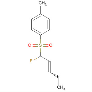 491837-08-2  Benzene, 1-[(1-fluoro-2-pentenyl)sulfonyl]-4-methyl-