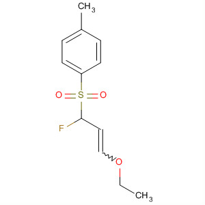 491837-11-7  Benzene, 1-[(3-ethoxy-1-fluoro-2-propenyl)sulfonyl]-4-methyl-