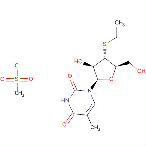 491837-25-3  Thymidine, 3'-S-ethyl-3'-thio-, 5'-methanesulfonate