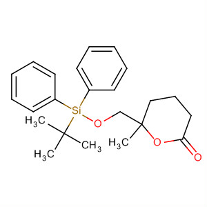 491837-52-6  2H-Pyran-2-one,6-[[[(1,1-dimethylethyl)diphenylsilyl]oxy]methyl]tetrahydro-6-methyl-