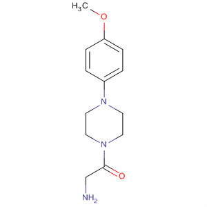 491837-75-3  Piperazine, 1-(aminoacetyl)-4-(4-methoxyphenyl)-