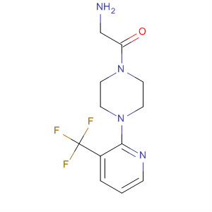 491837-76-4  Piperazine, 1-(aminoacetyl)-4-[3-(trifluoromethyl)-2-pyridinyl]-