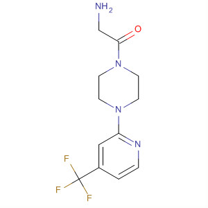 491837-77-5  Piperazine, 1-(aminoacetyl)-4-[4-(trifluoromethyl)-2-pyridinyl]-
