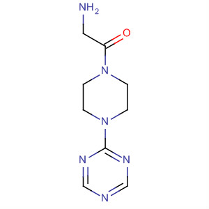 491837-80-0  Piperazine, 1-(aminoacetyl)-4-(1,3,5-triazin-2-yl)-