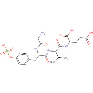 491841-50-0  L-Glutamic acid, glycyl-O-sulfo-L-tyrosyl-L-valyl-