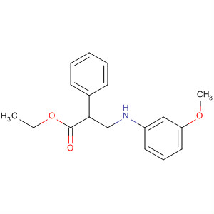 491841-65-7  Benzenepropanoic acid, b-[(3-methoxyphenyl)amino]-, ethyl ester