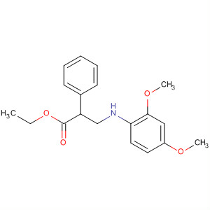 491841-68-0  Benzenepropanoic acid, b-[(2,4-dimethoxyphenyl)amino]-, ethyl ester