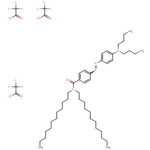 491850-79-4  Benzamide,4-[[4-[bis(3-aminopropyl)amino]phenyl]azo]-N,N-didodecyl-,tris(trifluoroacetate)