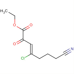 491850-80-7  3-Heptenoic acid, 4-chloro-7-cyano-2-oxo-, ethyl ester, (3Z)-