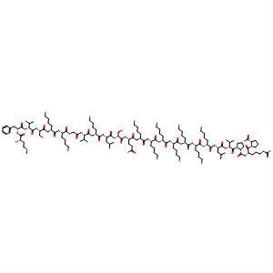 491858-82-3  L-Proline,L-methionyl-L-phenylalanyl-L-valyl-L-seryl-L-lysyl-L-lysylglycyl-L-valyl-L-lysyl-L-leucyl-L-seryl-L-glutaminyl-L-lysyl-L-lysyl-L-lysyl-L-lysyl-L-lysyl-L-lysyl-L-lysyl-L-leucyl-L-valyl-L-prolyl-L-arginyl- 491858-82-3  L-Proline,L-methionyl-L-phenylalanyl-L-valyl-L-seryl-L-lysyl-L-lysylglycyl-L-valyl-L-lysyl-L-leucyl-L-seryl-L-glutaminyl-L-lysyl-L-lysyl-L-lysyl-L-lysyl-L-lysyl-L-lysyl-L-lysyl-L-leucyl-L-valyl-L-prolyl-L-arginyl-