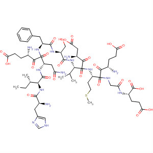 491859-50-8  L-Glutamic acid,L-histidyl-L-isoleucyl-L-a-glutamyl-L-asparaginyl-L-phenylalanyl-L-seryl-L-a-aspartyl-L-valyl-L-a-glutamyl-L-methionylglycyl-