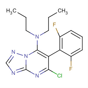 491860-13-0  [1,2,4]Triazolo[1,5-a]pyrimidin-7-amine,5-chloro-6-(2,6-difluorophenyl)-N,N-dipropyl-