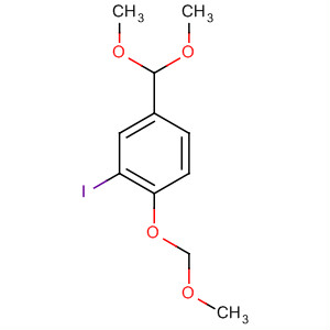 491860-66-3  Benzene, 4-(dimethoxymethyl)-2-iodo-1-(methoxymethoxy)-
