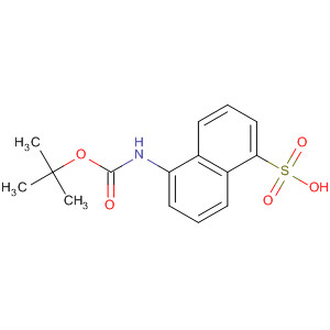 491861-15-5  1-Naphthalenesulfonic acid, 5-[[(1,1-dimethylethoxy)carbonyl]amino]-