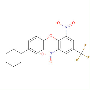 491861-74-6  Benzene, 2-(4-cyclohexylphenoxy)-1,3-dinitro-5-(trifluoromethyl)-