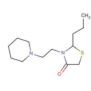 491865-50-0  4-Thiazolidinone, 3-[2-(1-piperidinyl)ethyl]-2-propyl-