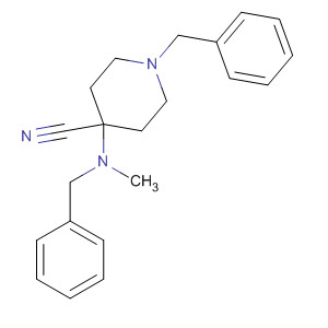 491875-62-8  4-Piperidinecarbonitrile,4-[methyl(phenylmethyl)amino]-1-(phenylmethyl)-