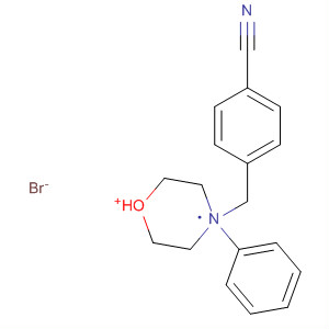 491877-56-6  Morpholinium, 4-[(4-cyanophenyl)methyl]-4-phenyl-, bromide