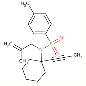 491879-51-7  Benzenesulfonamide,4-methyl-N-(2-methyl-2-propenyl)-N-[1-(1-propynyl)cyclohexyl]-