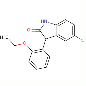 492429-90-0  2H-Indol-2-one, 5-chloro-3-(2-ethoxyphenyl)-1,3-dihydro-