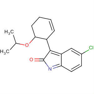 492429-94-4  2H-Indol-2-one, 5-chloro-1,3-dihydro-3-[2-(1-methylethoxy)phenyl]-
