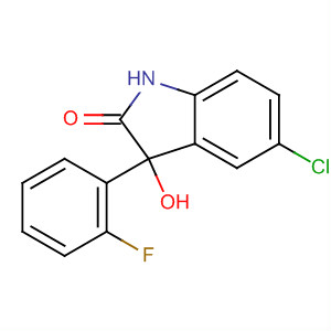 492430-23-6  2H-Indol-2-one, 5-chloro-3-(2-fluorophenyl)-1,3-dihydro-3-hydroxy-