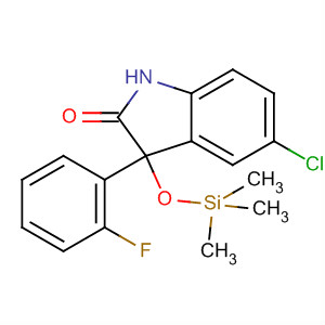 492430-24-7  2H-Indol-2-one,5-chloro-3-(2-fluorophenyl)-1,3-dihydro-3-[(trimethylsilyl)oxy]-
