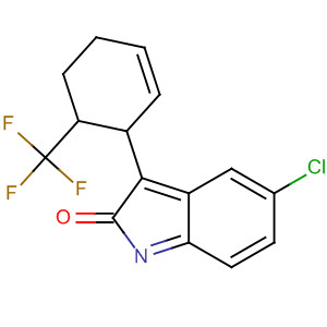 492430-29-2  2H-Indol-2-one, 5-chloro-1,3-dihydro-3-[2-(trifluoromethyl)phenyl]-